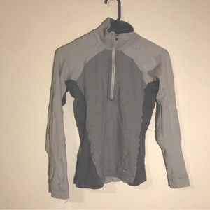 Patagonia wool zip up layer
